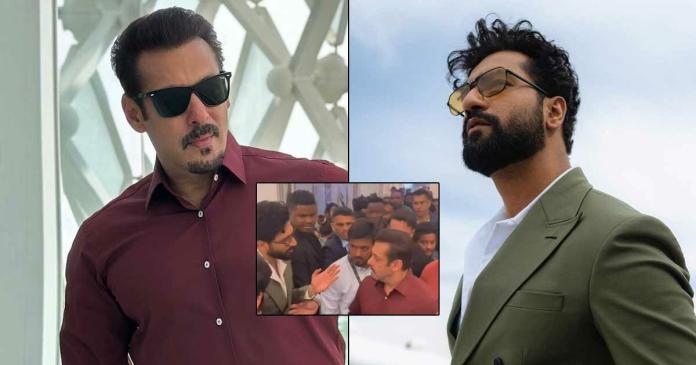 Salman Khan: స్టార్ హీరోను పక్కకు నెట్టేసిన సల్మాన్ ఖాన్ బాడీగార్డ్స్.. వీడియో వైరల్