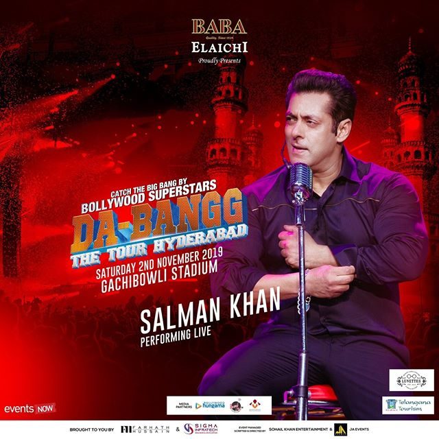 Salman Khan Event In Hyderabad : Salman to perform LIVE