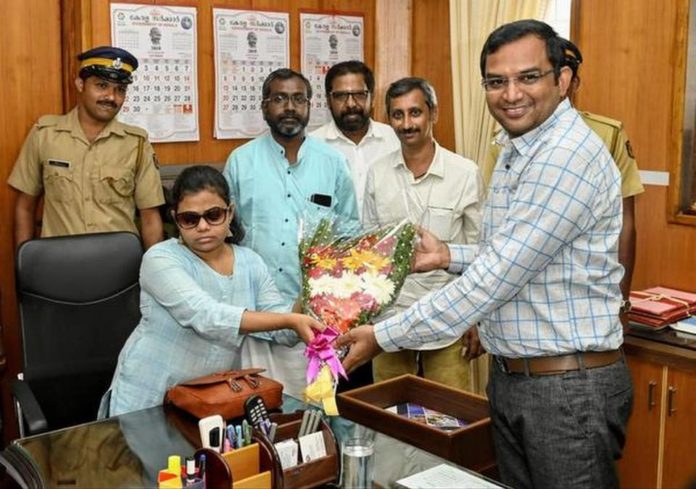 First Visually Challenged Woman Ias Officer Takes Charge