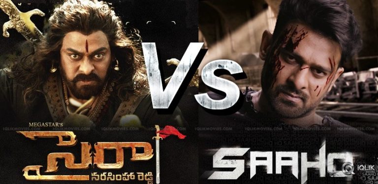 Saaho Vs. Sye Raa Box Office: Chiru starrer all set to become a 2019 biggest grosser