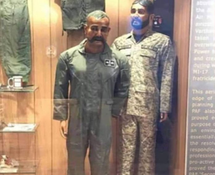 Abhinandan’s Mannequin In Pakistan Museum