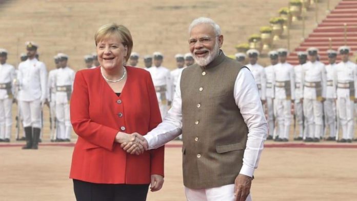 India – Germany Signing 20 Deals