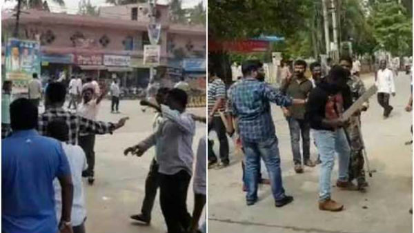 Attack Of Jana Sena Workers At Ysrcp Mla Dwarampudi Residence