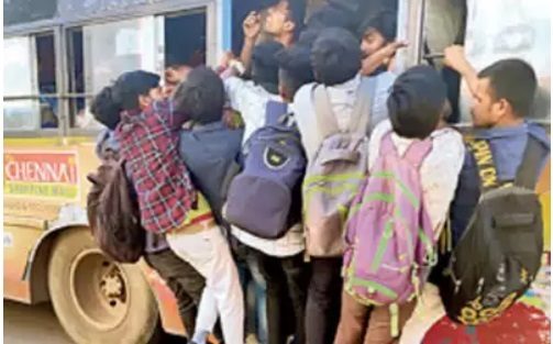 More Buses From Medchal To Secunderabad: Students Plea To Ktr