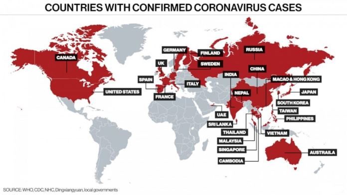 Live Tracking: World Wide Covid-19 Corona Virus Outbreak