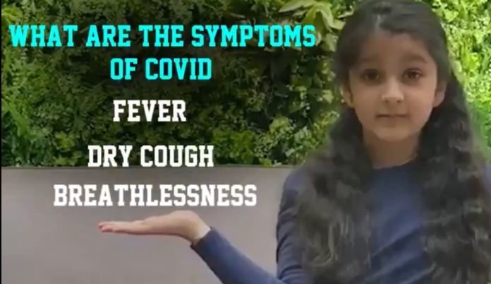 Well Done! Sitara Creates An Informative Video About Covid19