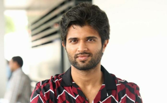 vijay devarakonda in white shirt