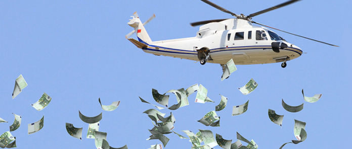 Helicopter Money To Save The Entire Country?