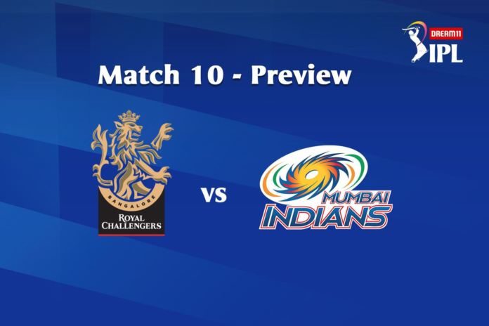 Mi Vs Rcb Preview: Time For Rcb To Up Their Game
