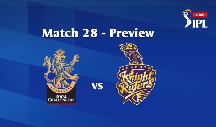 Kkr Vs Rcb Preview: Fight For 3rd Place On Points Table
