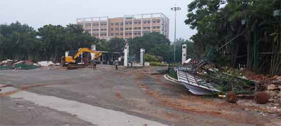 Ap Government Demolished Gitam University’s Buildings In Visakhapatnam