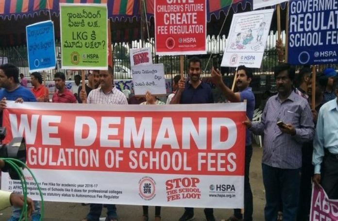 Parents To Protest Demanding Fee Regulation At Schools In Telangana