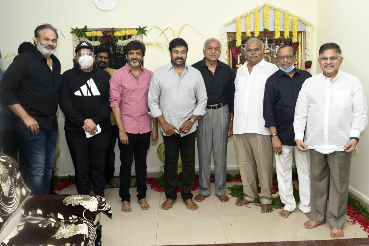 Chiranjeevi’s Lucifer Remake Official Launch