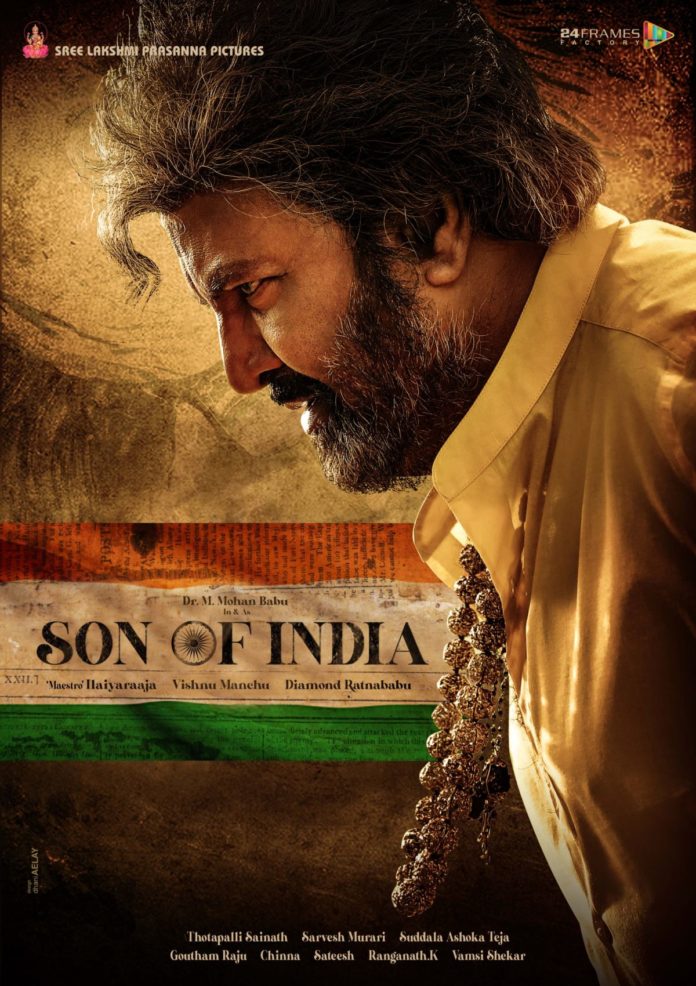 Fierce And Intriguing Look Of Mohan Babu’s ‘son Of India’s New Poster Out