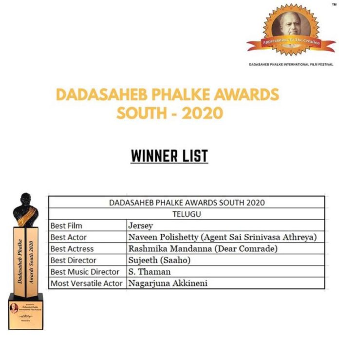 Here’s The List Of Dadasaheb Phalke Award Winners From South