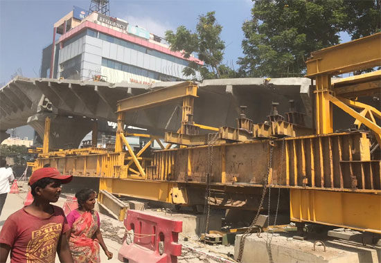 A Minor Mishap In Tirupati Garuda Varadhi Project