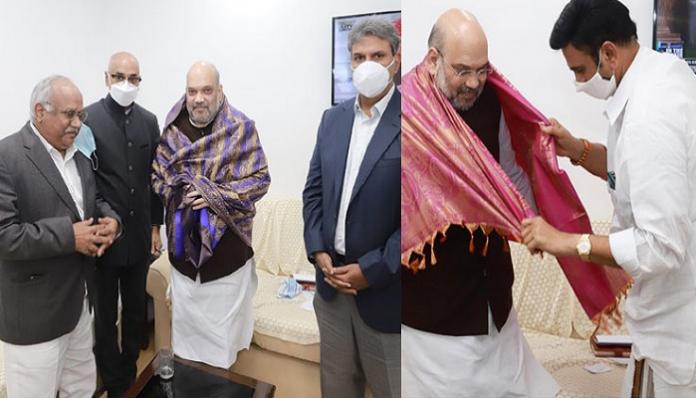 Both Tdp And Ycp Mps Met Amit Shah
