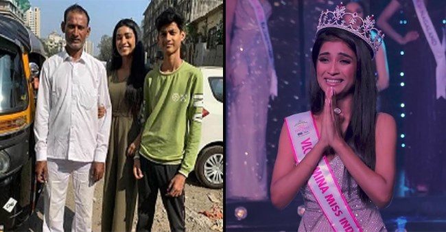 Daughter Of Auto-rickshaw Driver Crowned Miss India 2020 Runner-up