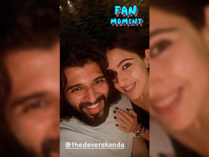 Sara Ali Khan Has A Fan Girl Moment With Vijay Devarakonda