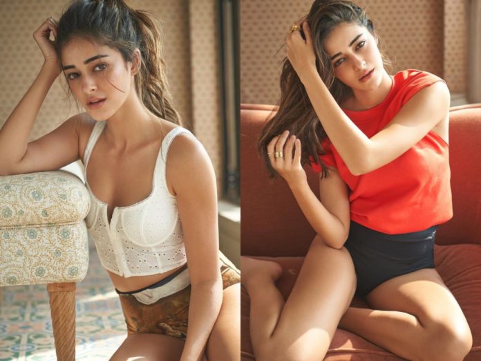 Ananya Panday Sets Internet Ablaze In Red And Black Outfit