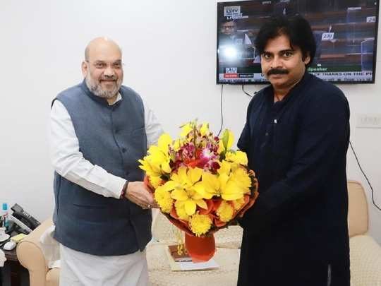 Pawan Kalyan Meets Amit Shah… First Time After Alliance With Bjp!!
