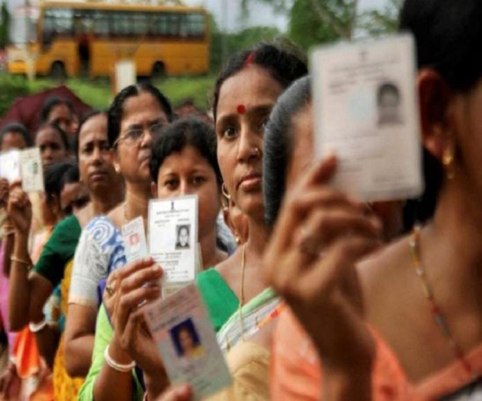 Ongoing Grama panchayat polls in AP