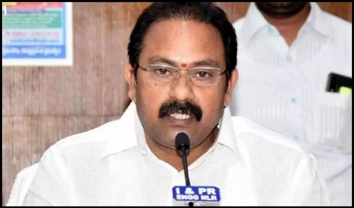 Minister Alla Nani’s Vote Gone Missing At His Own Constituency Eluru