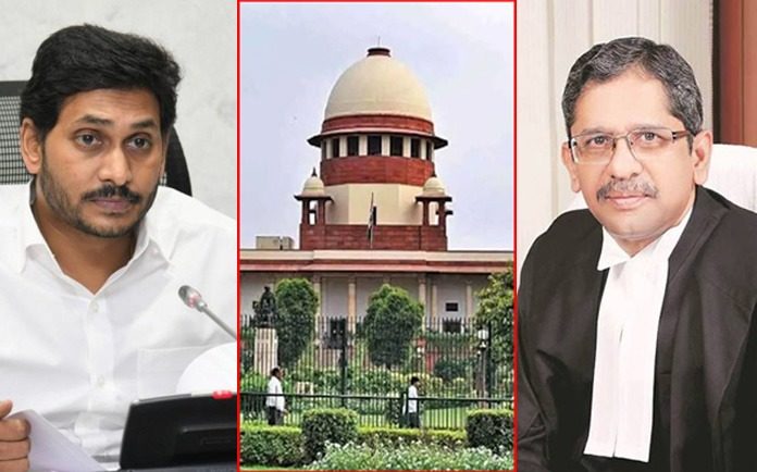 SC confirmed Jagan's complaint on NV Ramana as a conspiracy, says Times of India report