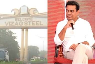 KTR extended his support to Vizag steel plant agitation