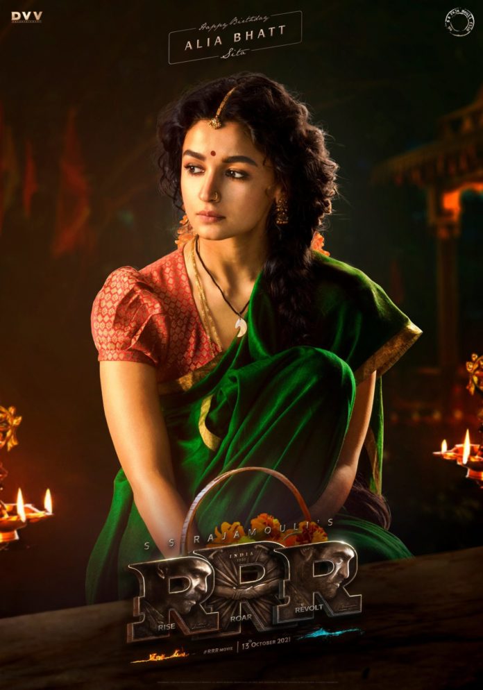 Alia Bhat As Sita From Rrr Movie