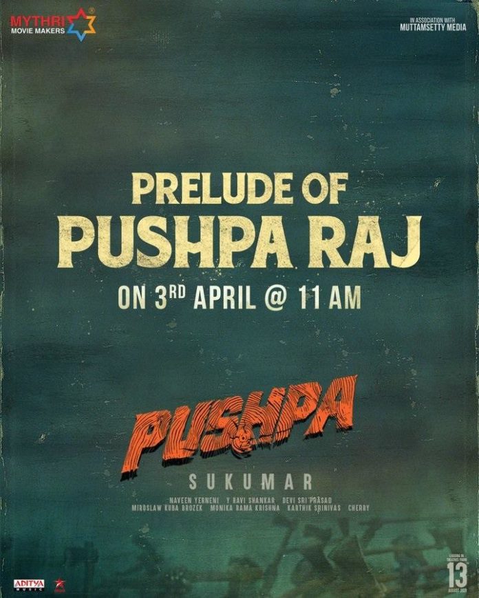 Exciting Week Ahead! Prelude Of Pushpa Raj On This Date