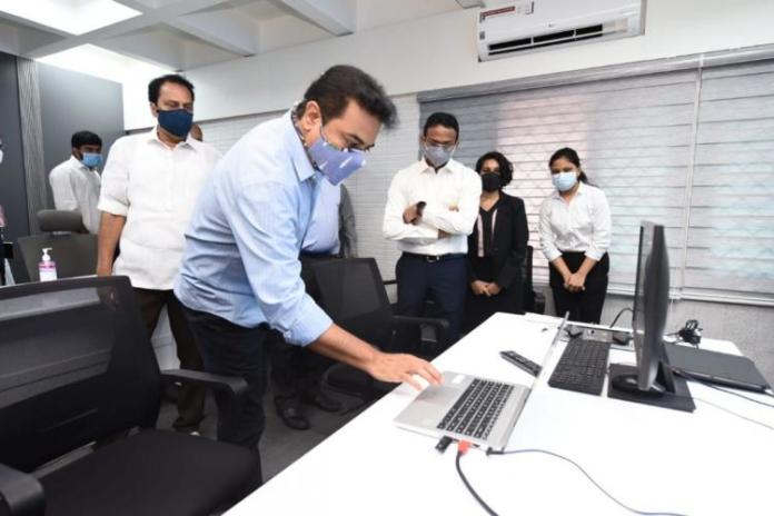 Minister KTR has set up Covid Command Center to tackle possible third wave