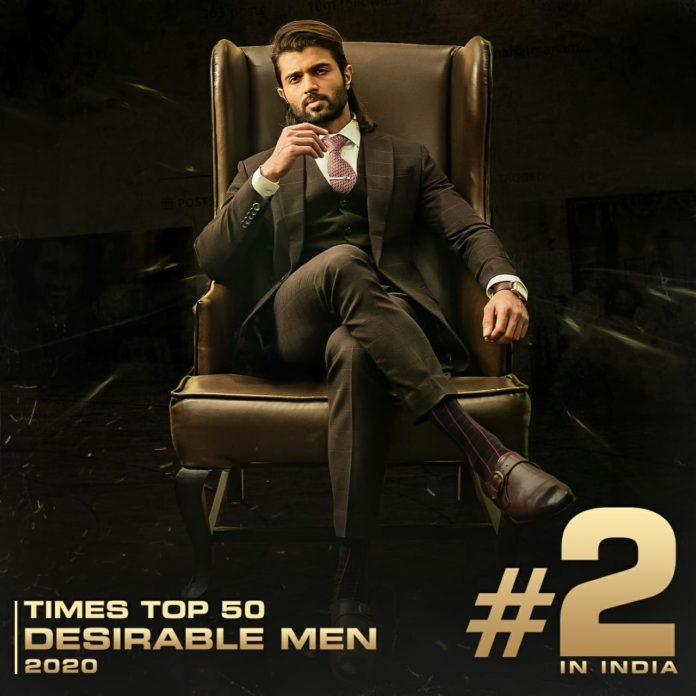 India’s Most Desirable Men: Vijay Deverakonda Comes 2nd