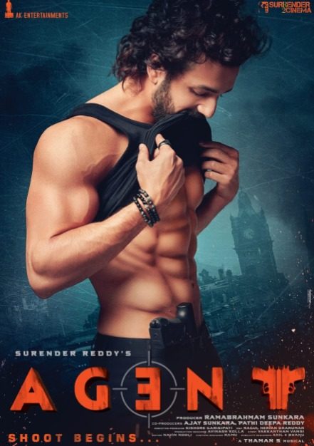 Agent Poster: Akhil Akkineni Shows Off His Washboard Abs