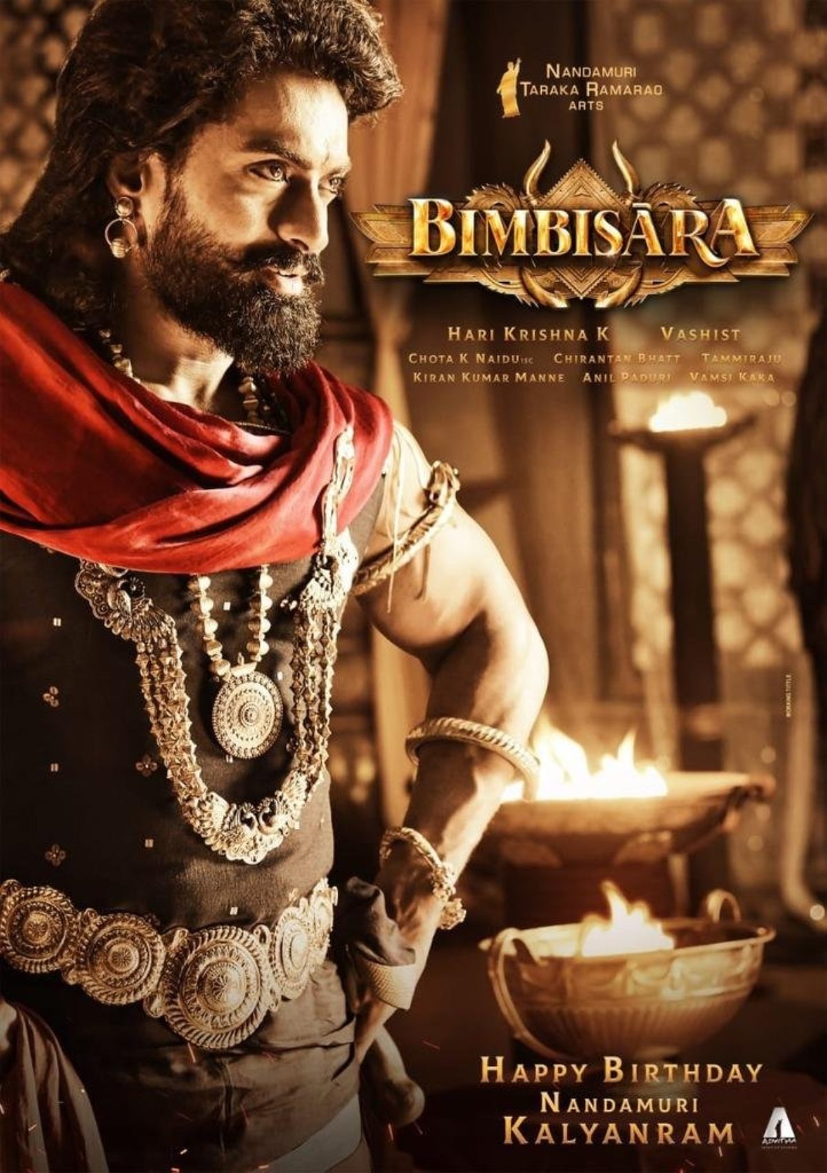Pic Talk: Kalyan Ram looks menacing as Bimbisara - TeluguBulletin.com