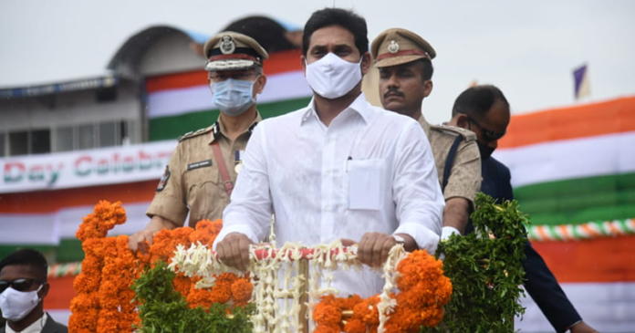 Jagan’s Independence Day Speech Centred In Curiosity