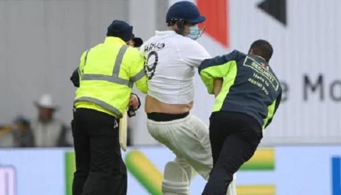 Team India Fan Jarvo Invades Pitch Again In Third Test
