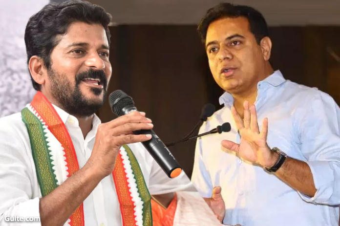 Twitter Turns War Zone For Ktr And Revanth