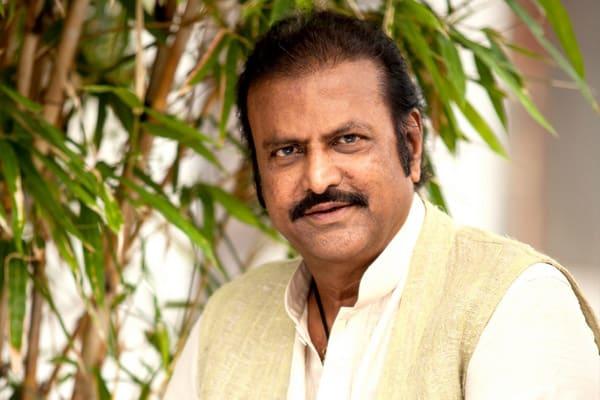 Mohan Babu Maintaining A Safe Distance From Ysrcp