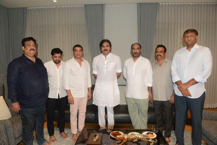 Tollywood Producers Meet Pawan Kalyan