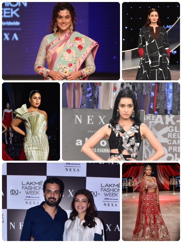 Six Actresses Exude Charm At Lakme Fashion Week 2021