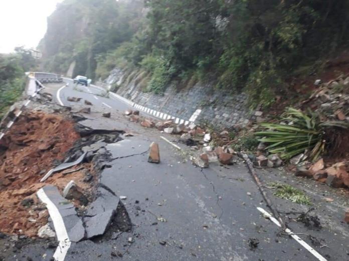 Landslide Interrupts Traffic On Tirumala Ghat Road