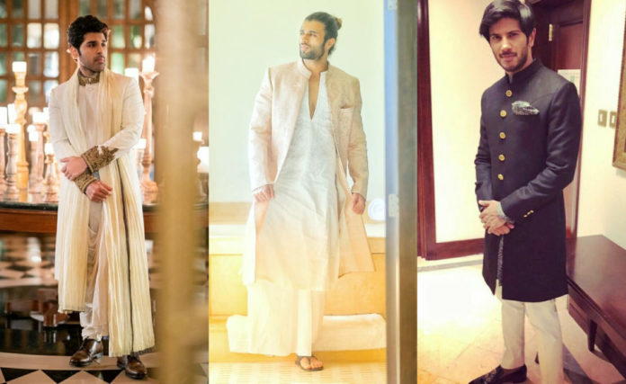 Allu Sirish, Dulquer Salmaan & Vijay Deverakonda’s Ace The Wedding Look