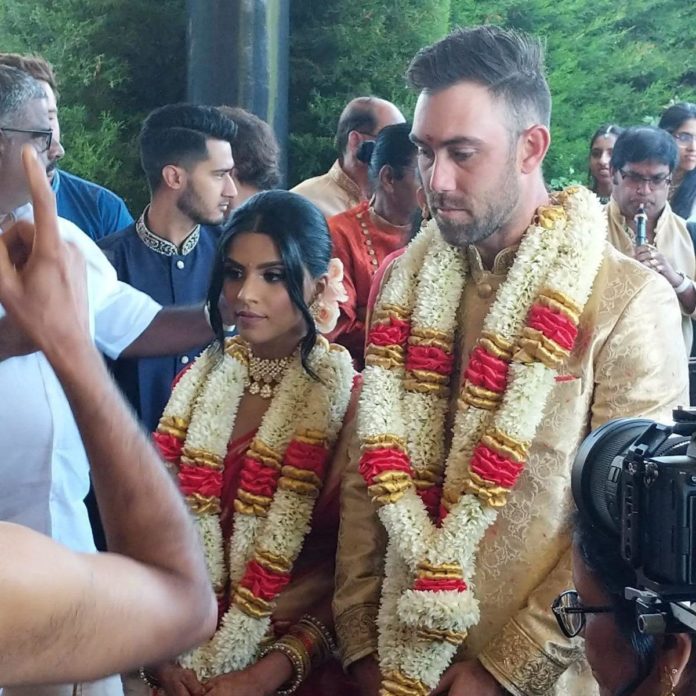 Maxwell Ties Knot With Vini Raman In A Tamilian Wedding