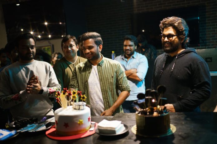Allu Arjun Celebrates His Team Member’s Birthday