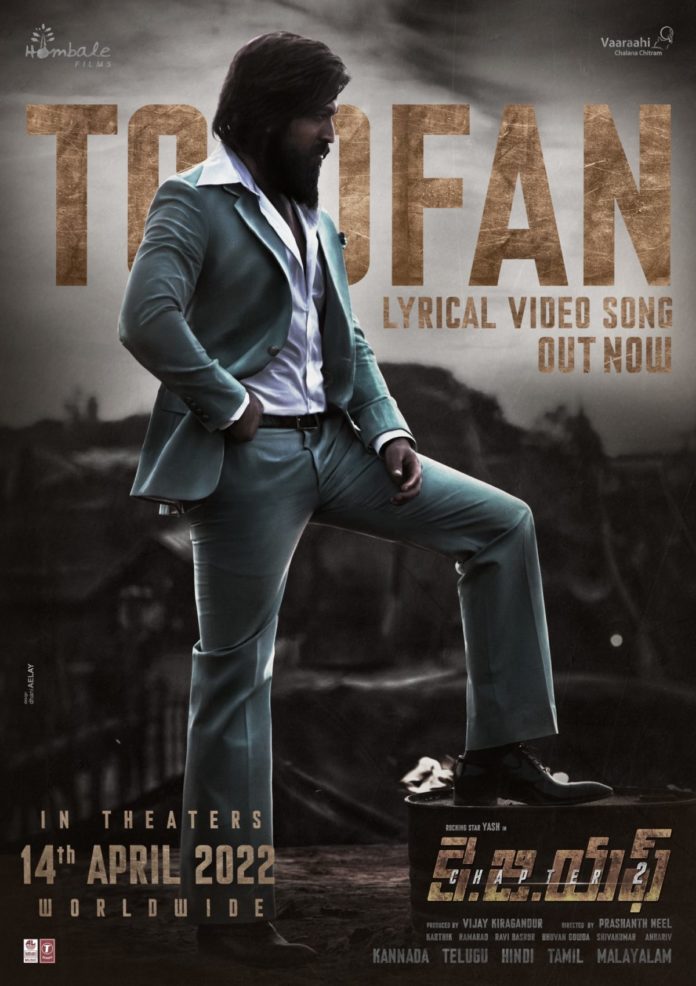 Toofan: First Song From ‘kgf Chapter 2’ Is Out