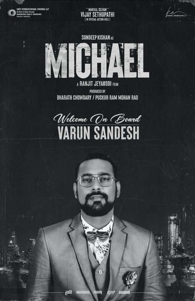 Varun Sandesh On Board For Sundeep Kishan’s Michael