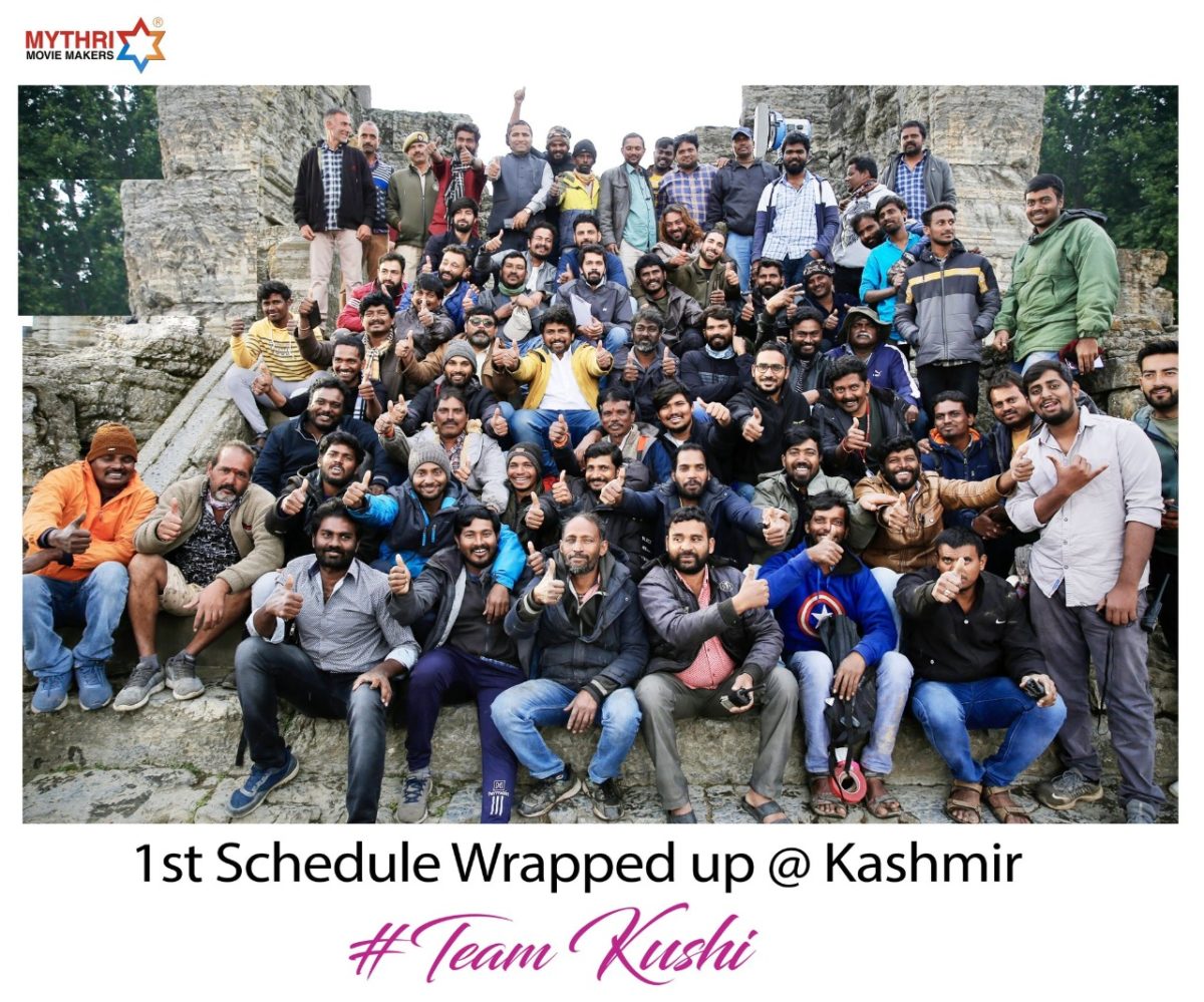 Kushi Team Wraps Up 1st Schedule In Kashmir