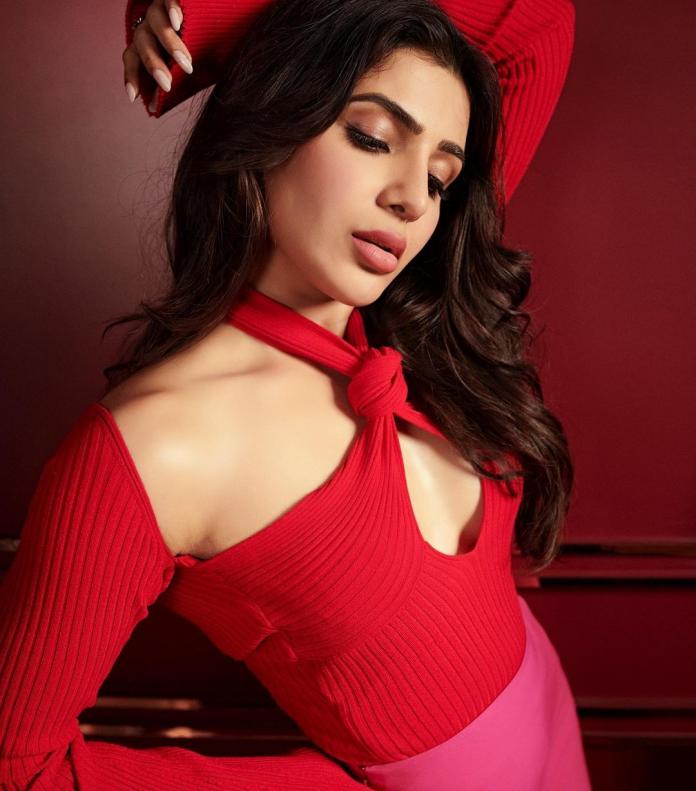 Pic Talk: Samantha’s Smoking Hot Look In Red Outfit