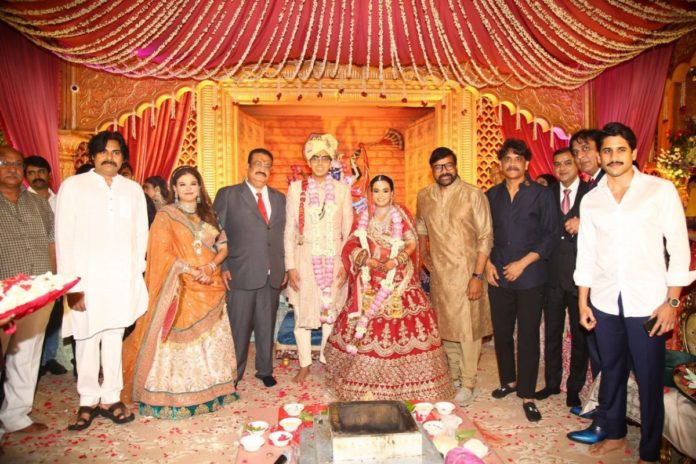 Tollywood Celebs Attend Grand Wedding Of Jahnvi Narang